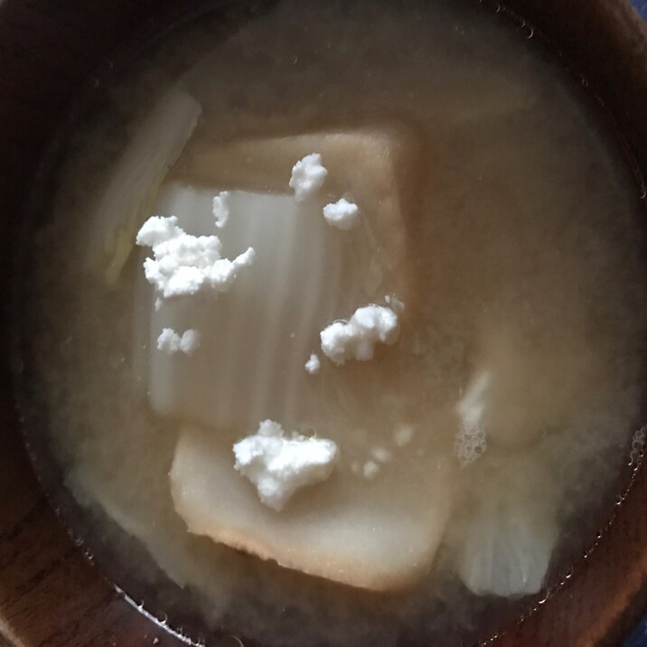 白菜とカッテージチーズのお味噌汁 レシピ 作り方 By ボンド子 楽天レシピ 白菜とカッテージチーズのお味噌汁 レシピ 作り方 By ボンド子 楽天レシピ